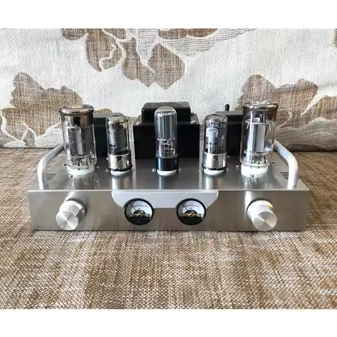 6J8P FU50 small 300B title Spartan F1 tube amplifier DIY kit, output power: 8W+8W, frequency respons