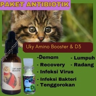 Cat Vitamins Antibiotic Package D3 Uky Amino Booster