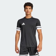 adidas ฟุตบอล เสื้อฟุตบอล Squadra 25 ผู้ชาย สีดำ JG5832