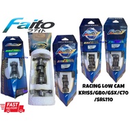 FAITO RACING LOW CAM SRL110 LOW CAM LAGENDA LC135 LOW CAMSHAFT KRISS LOW CAM GBO GSX C70 LOW CAM FAI