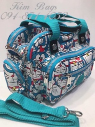 🌈🌟DORAEMON KITTY MICKEY MOUSE🌈🌸 ราคาล้างสต๊อกโกดัง 🐱กระเป๋าสะพาย Doraemon kitty Mickey Mouse 10 นิ้ว