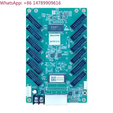 LEDDisplay Receiving Card Novastar DH7512-S Full Colour HUB75 RGB SMD Panel Video Wall Digital Signa