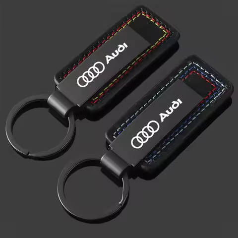 Zinc Alloy Keyring 3 Colors Sport Metal Keyring Pendant For Audi A1 A4 A5 A6 A7 A8 B6 B7 B8 B9 TT TT