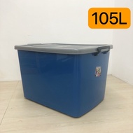APPLELADY 105L Storage Box With Wheel JT5034 / Bekas Simpanan Roda / Multipurpose Storage Box / Big 