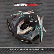NVX155 V2 AEROX SHADOW GRAY 2024 COVERSET ORIGINAL THAILAND