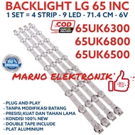 BACKLIGHT 65 IN 65UK 65UK6300 65UK6800 65UK6500 LED LAMP 9K