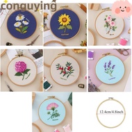 CONGUYING Embroidery Kit Handmade Sewing accessories Beginner Needle Thread