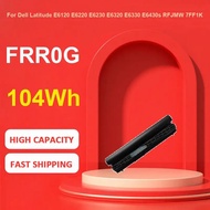 KiKiss Battery For Dell Latitude E6120 E6220 E6230 E6320 E6330 E6430s RFJMW 7FF1K,FRR0G,104Wh