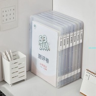 A A4 File Box A4 Folder Test Paper Storage Transparent A4 Information Book Plastic Office Receipt Or