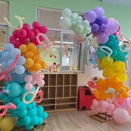 Kindergarten Day Birthday Scene Layout Balloon Arch Rainbow Arch Children Birthday Party Decoration 