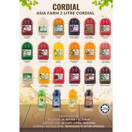 Asia Farm Cordial & Syrup (2 Litres)
