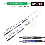 Kaizen KAIDO Fishing Rod | Kaizen OSHIMA 180 | Solid Carbon Tip Jigging Rod | 180MS PE 1-3 | 180MHS 