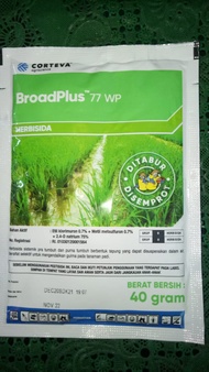 ally plus herbisida   broad plus  obat rumput  buat padi 40gr