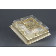 Mooncake casing gold bottom fits 4 big mooncakes 125gm-170gm