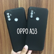 SILIKON SOFT CASE PREMIUM BLACK PC OPPO A15 / A16 