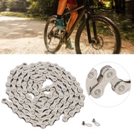 Seashorehouse Bike Chain  Steel Bicycle Replacement 1Pcs F11 116 Links for Hybrid Bikes Cycling Road