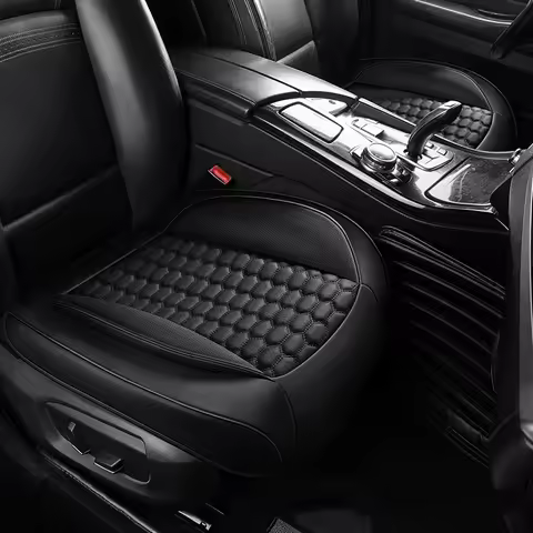 PU Leather Car Seat Covers Front Seat Protectors Cushions For Mg5 Nissan Kicks Versa Hyundai I10 Toy