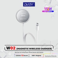 Magnetic Wireless Charger Mechanic Dusty W02 - Wireless Phone Charger Type C-Wireless Charger Fast C