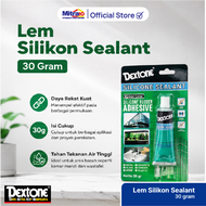 Lem Silikon Tube Sealant Dextone 30gr - Silicone Waterproof