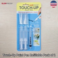 Slobproof® Touch-Up Paint Pen Refillable Pack of 2 ปากกาทัชอัพแบบเติมหมึกได้