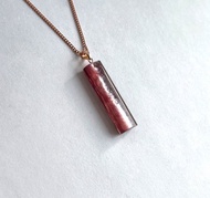 寶石系 天然礦石 紫鋰雲母 925純銀玫瑰金 項鍊