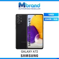 Samsung Galaxy A72 LTE 256GB + 8GB RAM 64MP 6.7 inches Android Handphone Smartphone Used 100% Original