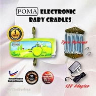 MESIN Poma /Powin ELECTRONIC BABY CRADLE Electric CRADLE Motor CRADLE