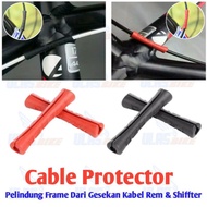 2pcs Seli Fixie Mtb Bicycle Frame Protector Cable Protector