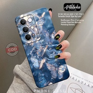 Case Latest Realme C85hp - Pro Camera Tpu Silicone - Realme C85 Softcase - Butterfly Motif Fashion -