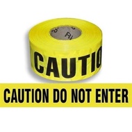 Safety Project Police Line Barricade Tape Caution Do Not Enter 3"X500 M