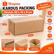 Packing Cardboard 20 x 14 x 9 cm 3-Layer Cardboard for Online Delivery and Products