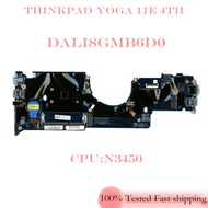 DALI8GMB6D0 01HY362 For Lenovo ThinkPad Yoga 11e 4th Generation 20HT Motherboard N3450 Tested OK