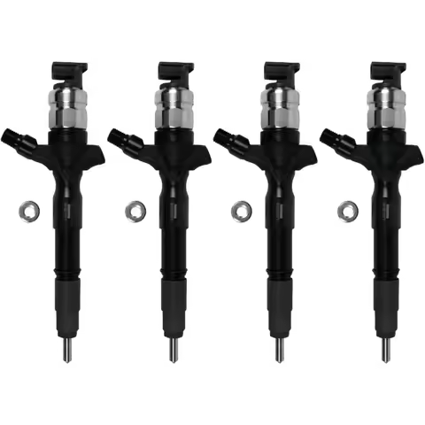 23670-0L090 295050-0180 295050-0181 Common Rail Injector 4-Pack for Toyota Hilux 3.0d 1KD-FTV 2.5d 2