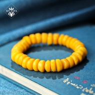 MYPAPA Premium Polish "Chicken Fat Color" Golden Amber Bracelet - Time Treasure - MV306