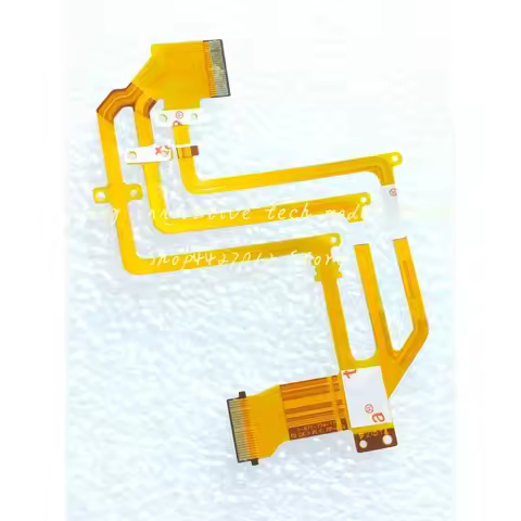2PCS LCD hinge rotate shaft Flex Cable for Sony HDR- HC5E HC7E SR10E SR210E SR220E HC5 HC7 SR10 SR22