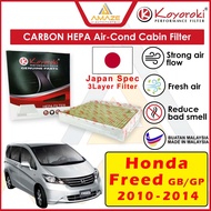 Koyoroki PM2.5+CARBON HEPA Air-Cond Cabin Filter for Honda Freed (2010-2014)(80291-TFO-941)[Amaze Au