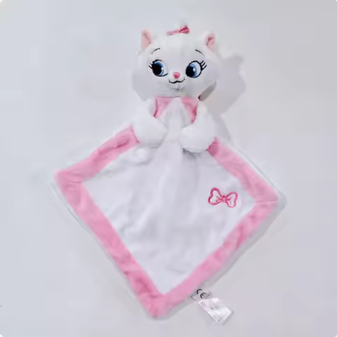 Disney's The Aristocats Marie Cartoon Drool Bib / Security Blanket