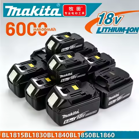 Makita original rechargeable lithium battery, BL1840BL1830B BL1830B BL1830B BL1830B Makita, 6Ah, 18V