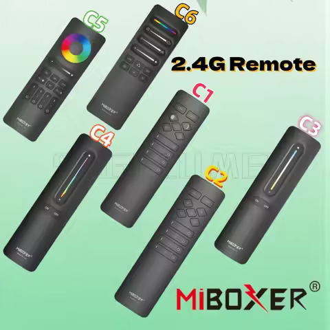 NEW Miboxer2.4G RF Remote C1 C2 C3 C4 C5 C6 Control for Dimmable Color Temperature Adjustable Timing