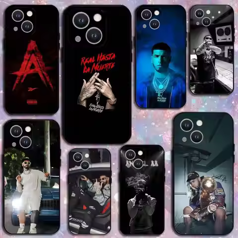 Anuel AA Real Hasta La Muerte Phone Case For iPhone 17 16 15 14 13 12 11 Pro Max Mini SE4 7 8 Plus 1