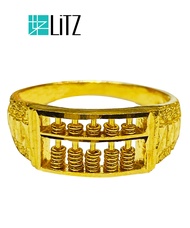 LITZ 916 (22K) Gold Abacus Ring LGR0047