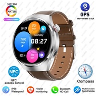 2025 Watch GT4 Pro - 1.43" AMOLED HD Touchscreen (360×360) GPS + NFC Bluetooth Calling 24/7 Heart Ra