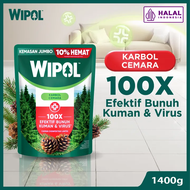 Wipol Karbol Cemara Refill 1400gr