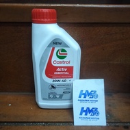 MESIN Original Castrol Activ Essential 0.8L 20W-40 Engine Oil