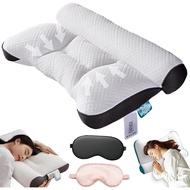 Pillow for sleep apnea，Ergonomic Sleep Apnea Pillow，Pillow for neck and shoulders，Suitable for side 