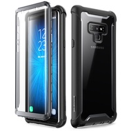 I-BLASON For Samsung Galaxy Note 9 Case 2018 Ares Series Full-Body Rugged Clear Bumper Case with Built-in Screen Protector