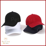 Petal Art Studio PLAIN Baseball Cap (PLAIN) 17 August Premium quality fabric tumblr cap