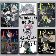 Yofukashi no Uta - Anime Poster A2 A3 A4 - Wall Sticker | Call of the Night | Nazuna Nanakusa | Anko
