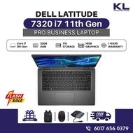 Dell Latitude 7320 Business Laptop | i7 11 Gen | 32GB RAM | 1TB SSD  | 1 Year Warranty