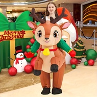 Cute Plush Costume, Polyester Fiber, Christmas Theme Deer Costume, for Role Playing, Party or Stage 